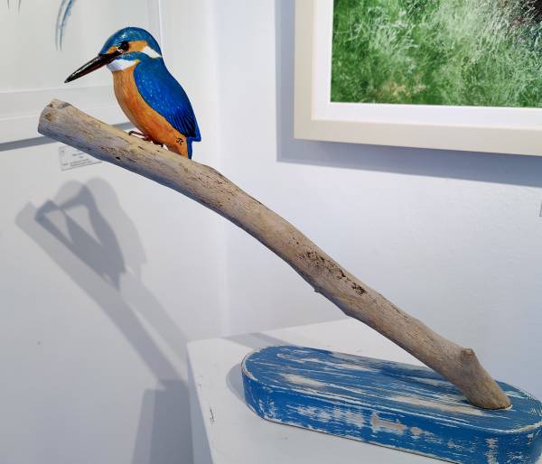 - a , wood Sculpture by John Comley, measuring 44 x 53 cm (H x W) £145